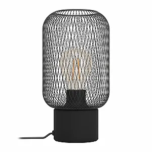 Настільна лампа EGLO Wrington Industrial Vintage сталева чорна E27 synthetic.ua - Фото 1