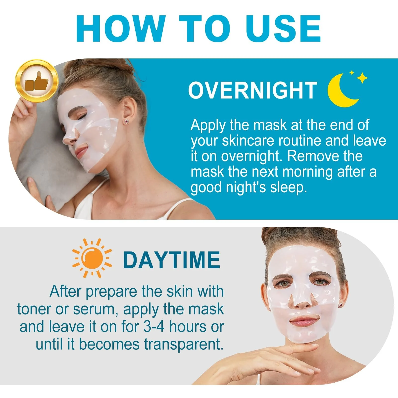 Маска для обличчя Collagen для глибокого зволоження, поповнює втрачений колаген, 4 шт, фото №6