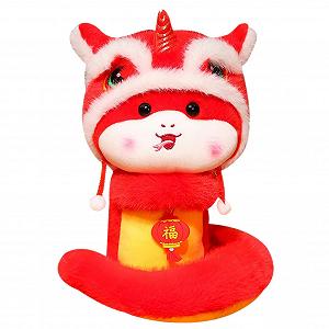 Купити Плюш Жива Шанай Шланг Плюшова Змія Червоний - Фото 1 Плюш Жива Шанай Шланг Плюшова Змія Червоний - Фото 1