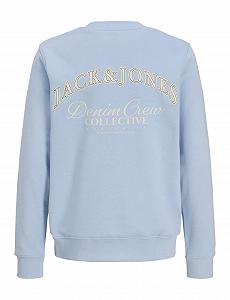 Толстовка JACK & JONES Jjebrandes Backp. RLX Sweat C.N Sn Mni для хлопчиків synthetic.ua - Фото 1