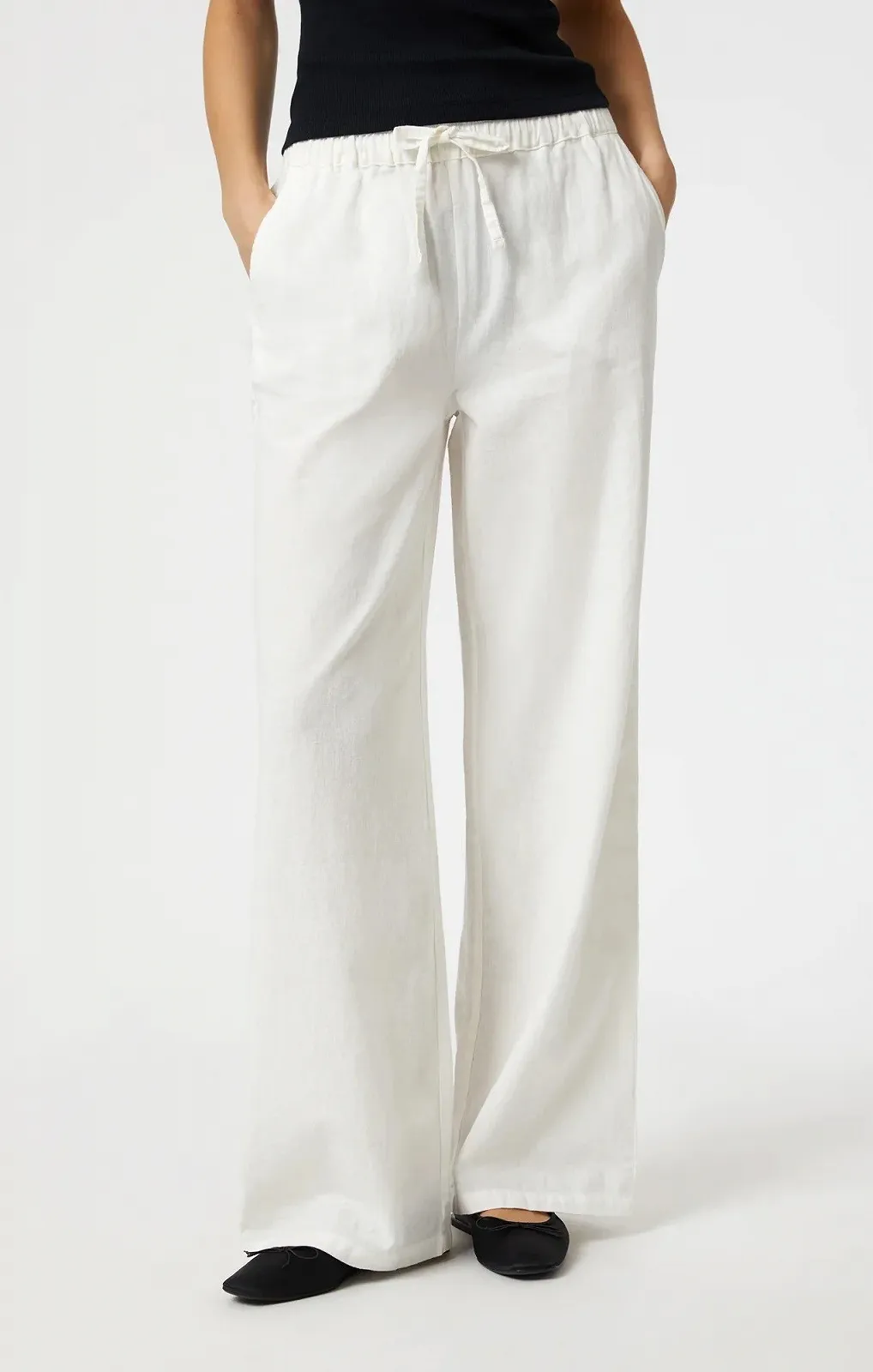 Женсие штаны MAVI Woven Pants Cloud Cream - L, фото №3 Женсие штаны MAVI Woven Pants Cloud Cream - L, фото №3