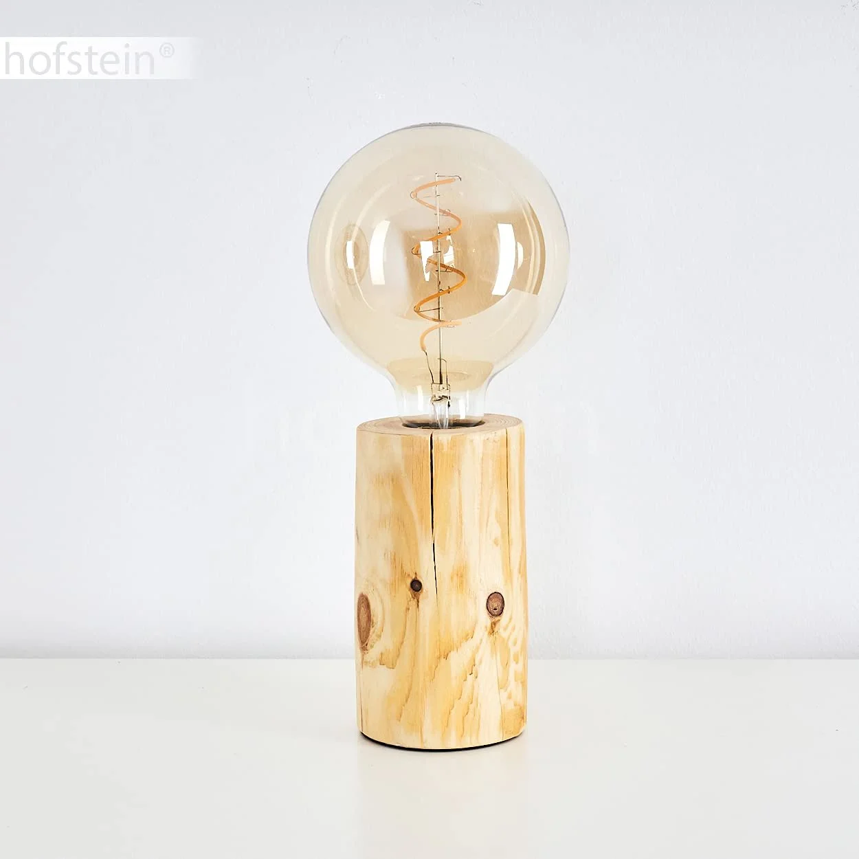 Настільна лампа Canedo Scandinavian Design E27 Натуральний / Чорний, фото №8