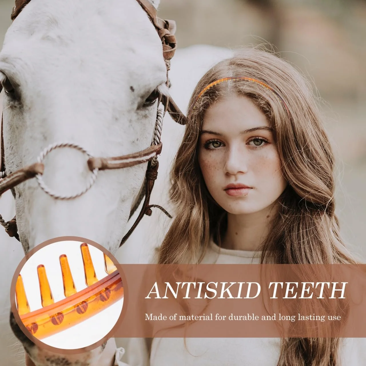 Обруч для волосся Пластик, 2 шт, фото №6