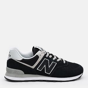 Мужские кроссовки New Balance 574 Classic Gl ML574EVB 45 EU / 29 см / Серо-Черные (195907803332) - Фото 1