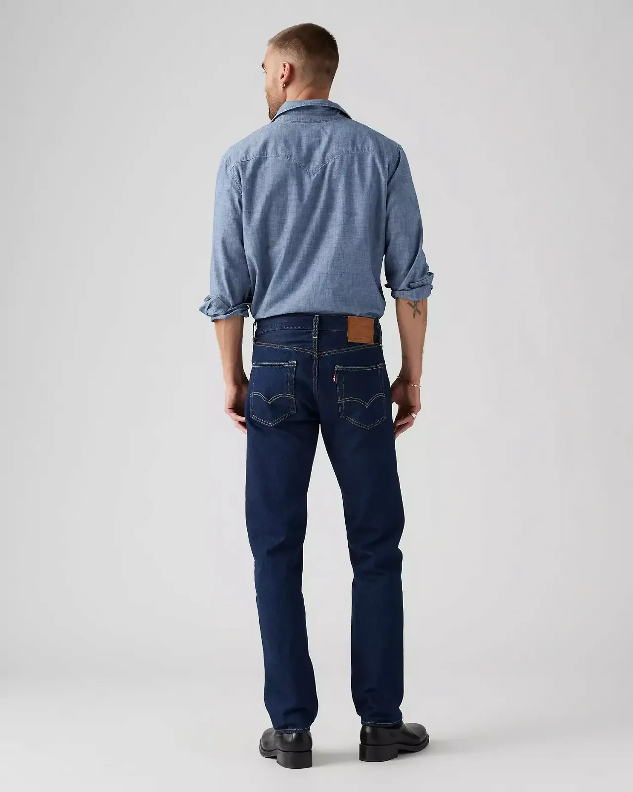 Чоловічі джинси Levis - 501 '54 1954 Rinse - 28, фото №3 Чоловічі джинси Levis - 501 '54 1954 Rinse - 28, фото №3