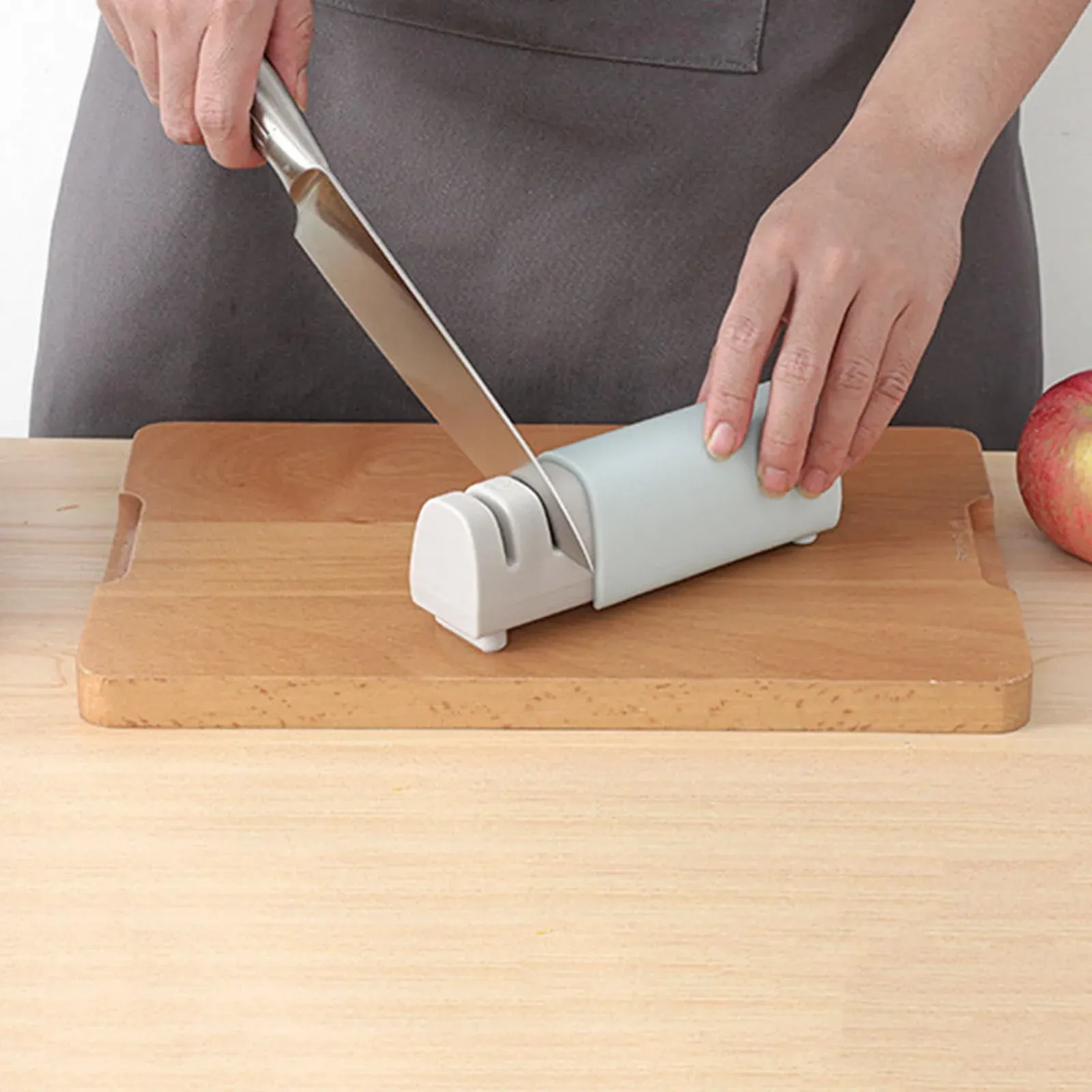 Точило для ножів ручна 2-ступінчаста висувна, фото №3