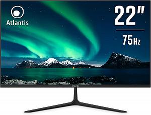 Монитор 22" ‎Atlantis HE22 Full HD VA 75 Гц - Фото 1