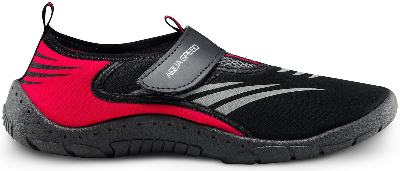Аквашузи Aqua Speed AQUA SHOE MODEL 27D 7625 чорний, сірий, Червоний   46, фото №2