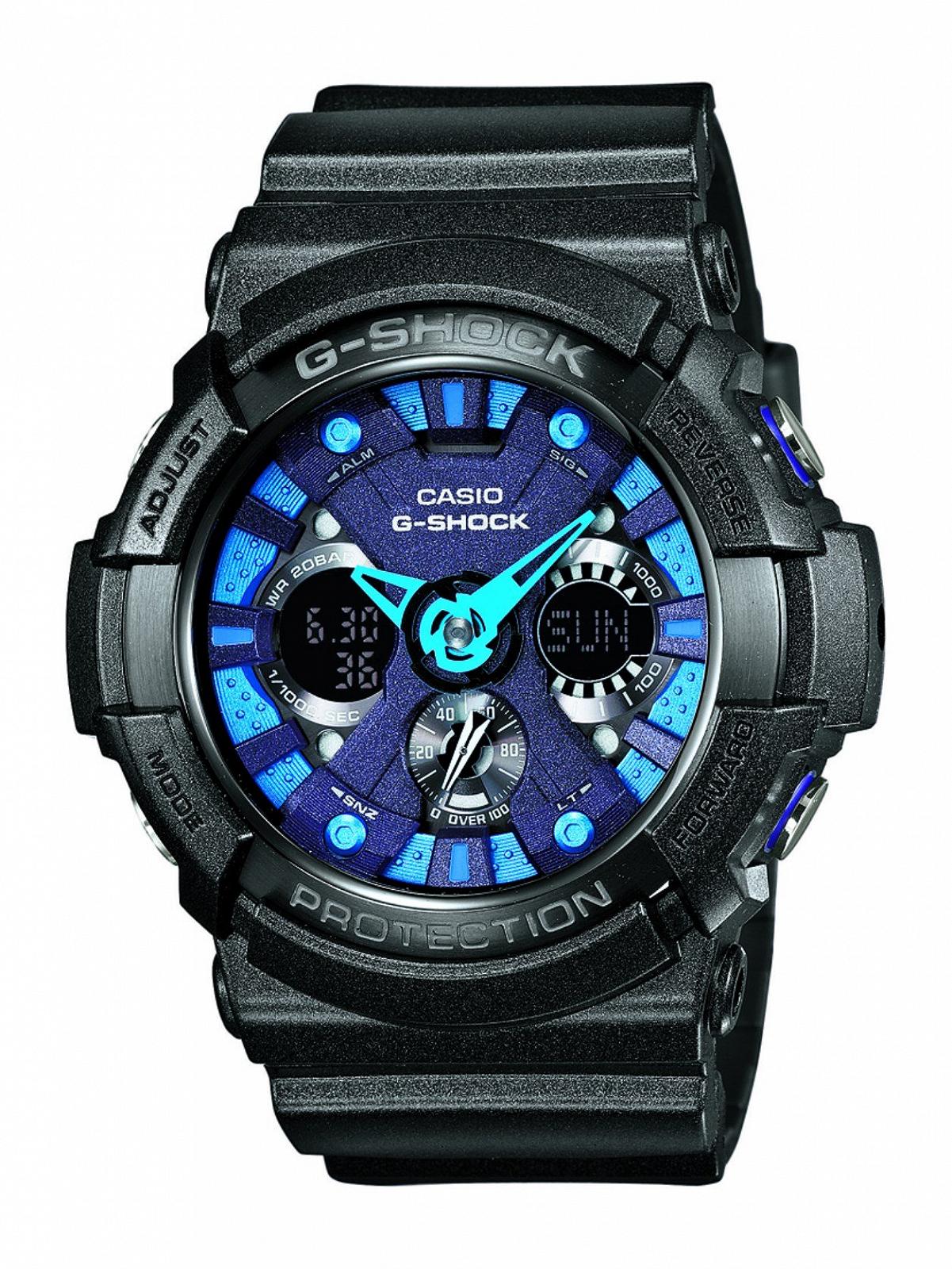 Годинник Casio Чоловічий XL Аналоговий Кварцовий Resin Ga/200SH 2AER, фото №1