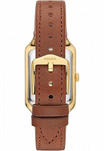 Женские Кварцевые часы Fossil Raquel 26 мм Коричневый и белый synthetic.ua - Фото 1