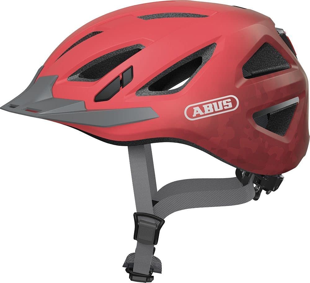 Шолом ABUS Urban-I 3.0 Міський Унісекс для дорослих, з заднім ліхтарем, козирком і магнітною застібкою, фото №4