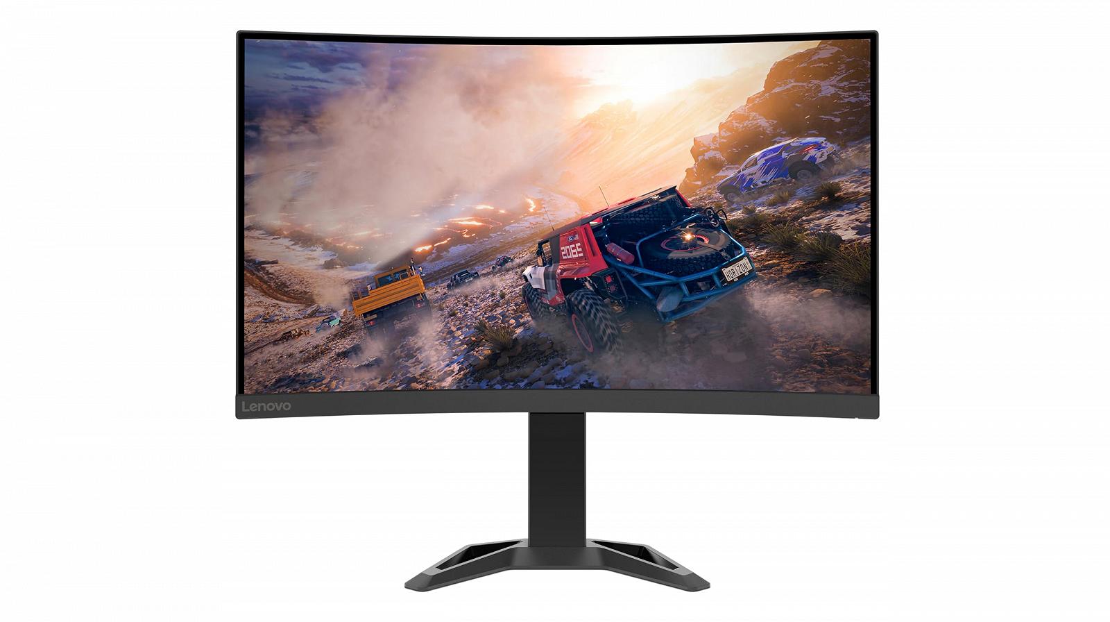 Монитор Lenovo G27c-30 27 дюймов Full HD Gaming Curved 1920 x 1080 165Hz 350 нит 1мс HDMI DisplayPort AMD FreeSync Premium черный, фото №2