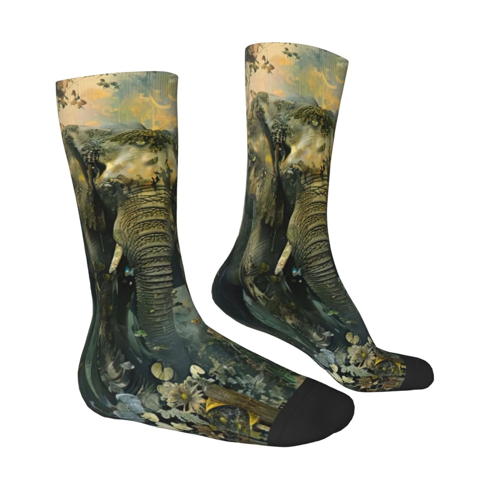 Шкарпетки Слоник (малюнок) для спорту, щоденного носіння, фото №3