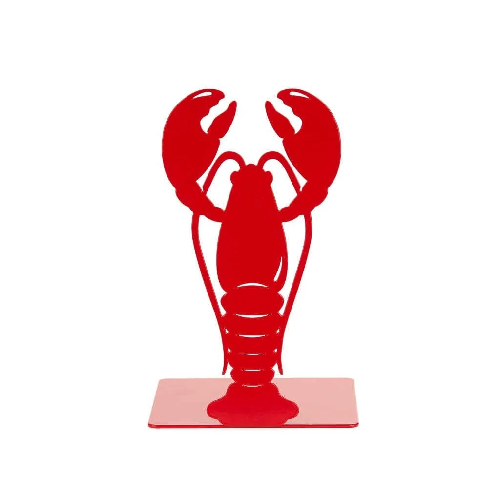 Держатель для книг Balvi Lobster В форме лобстера Металл Красный, фото №9