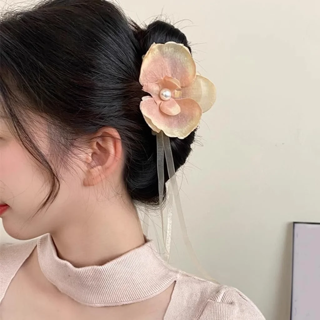 Заколка для волос Yjcnelcr Цветок, Реалистичный, Аксессуары для волос для женщин и девушек, фото №9 Заколка для волос Yjcnelcr Цветок, Реалистичный, Аксессуары для волос для женщин и девушек, фото №9