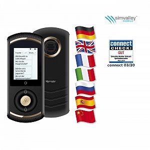 Офлайн Переводчик simvalley MOBILE: Мобильный Переводчик Языки в Реальном Времени, 75 Язык, 4G/LTE, Wi-Fi, Черный synthetic.ua - Фото 1