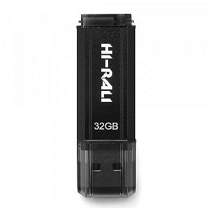 Флеш-накопитель USB 32GB Hi-Rali Stark Series Black (HI-32GBSTBK) - Фото 1