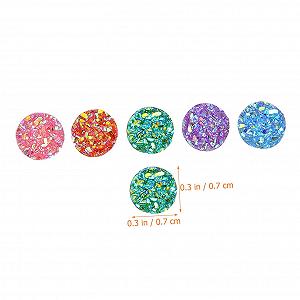 Стрази Gypsophila COHEALI Плоский Низ, дрібні, пластикові, пачка 100 штук synthetic.ua - Фото 1