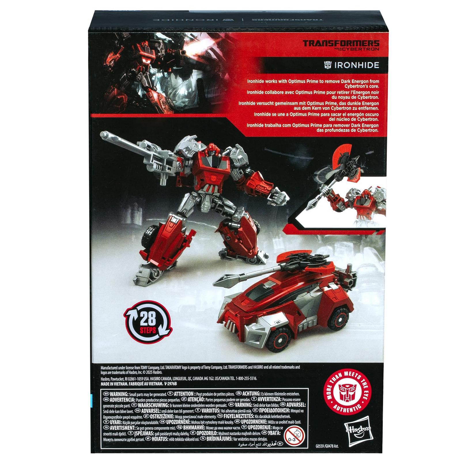 Екшн-фігурка Transformers Battle for Cybertron Gamer Edition Ironhide Voyager Class, фото №5