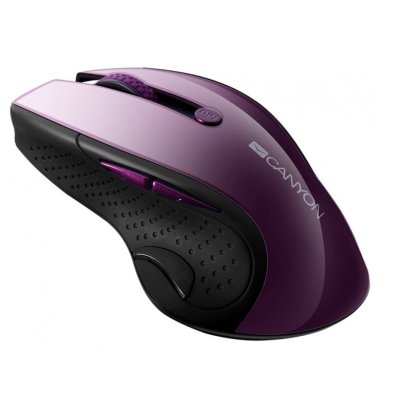 Мышка Canyon CNS-CMSW01P Wireless Purple/Black (CNS-CMSW01P), фото №3 Мышка Canyon CNS-CMSW01P Wireless Purple/Black (CNS-CMSW01P), фото №3