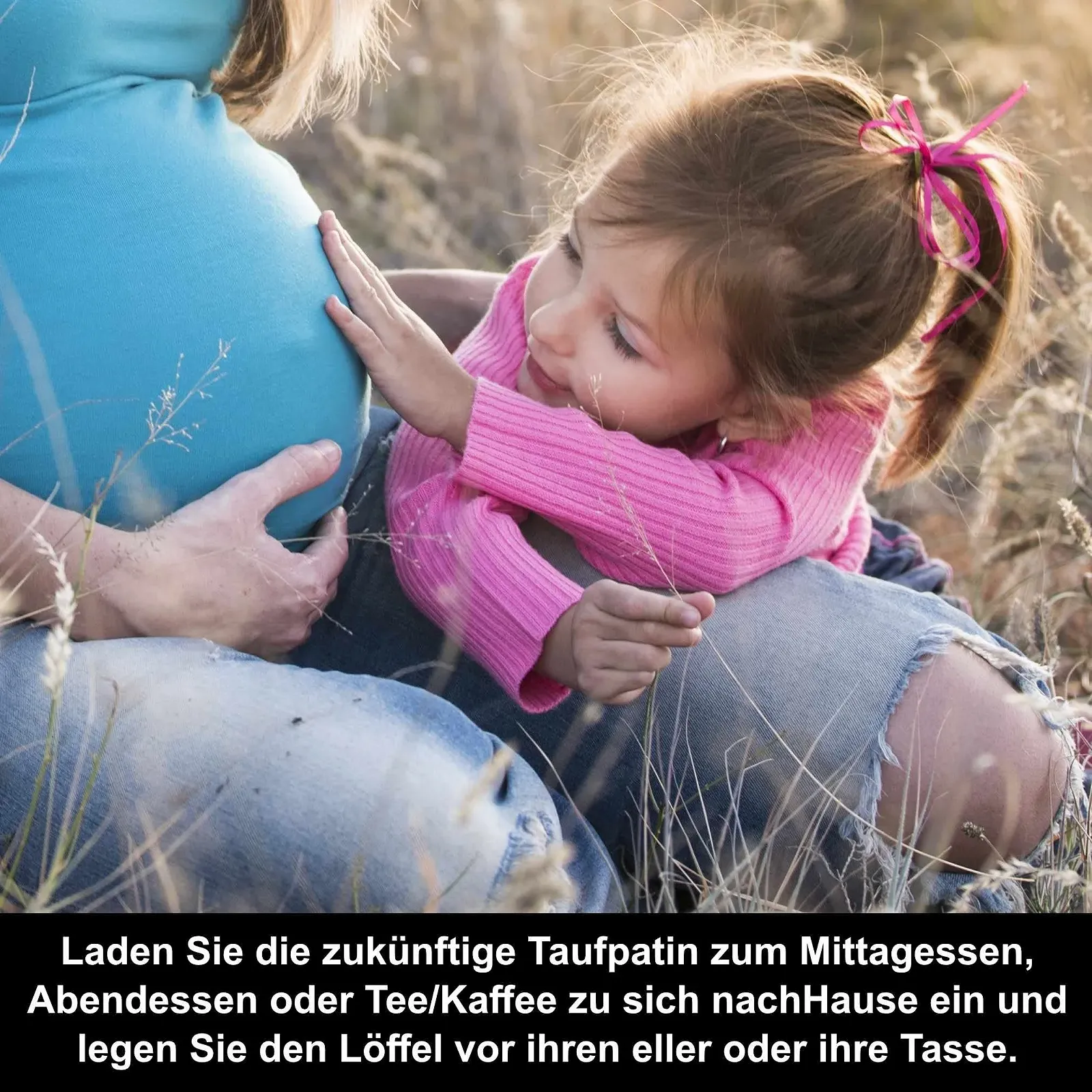 Ложка Zinello Design Оголошення про вагітність для майбутньої хрещеної мами, сріблястий, фото №4