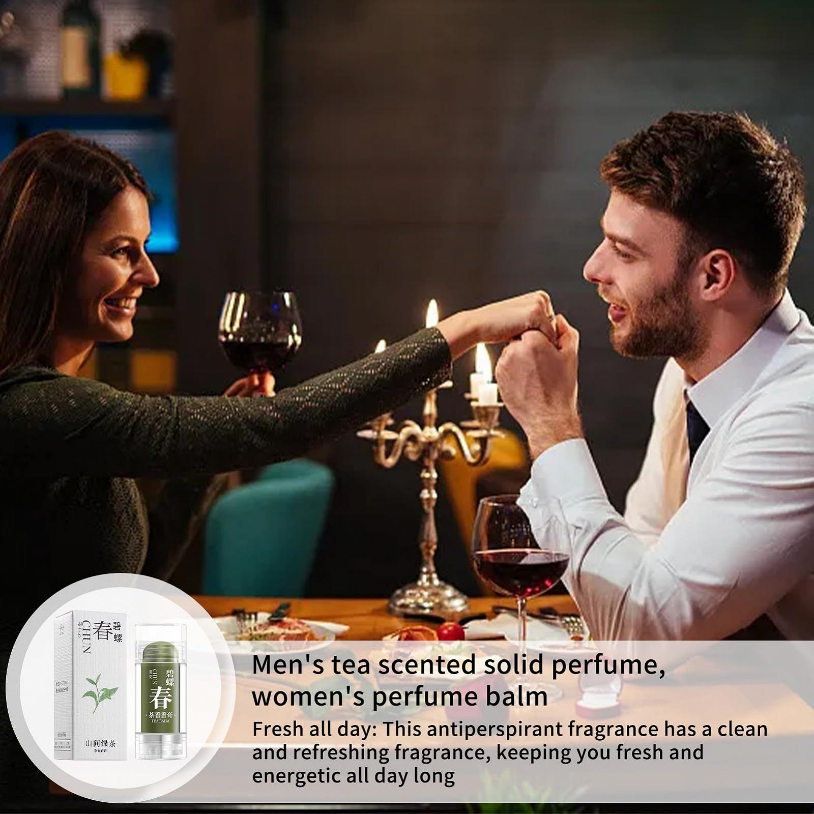 Тверді парфуми Coobaa кишеньковий бальзам з ароматом чаю, фото №3