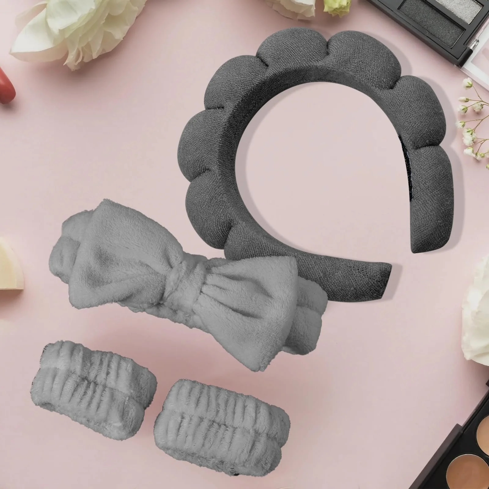 Набір обручів для волосся 4 шт, фото №7