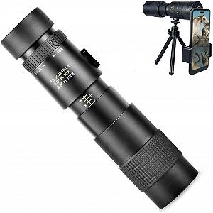 Монокуляр High Performance Portable Binoculars 10-300x40mm Zoom Waterproof с держателем для смартфона и штативом - Фото 1