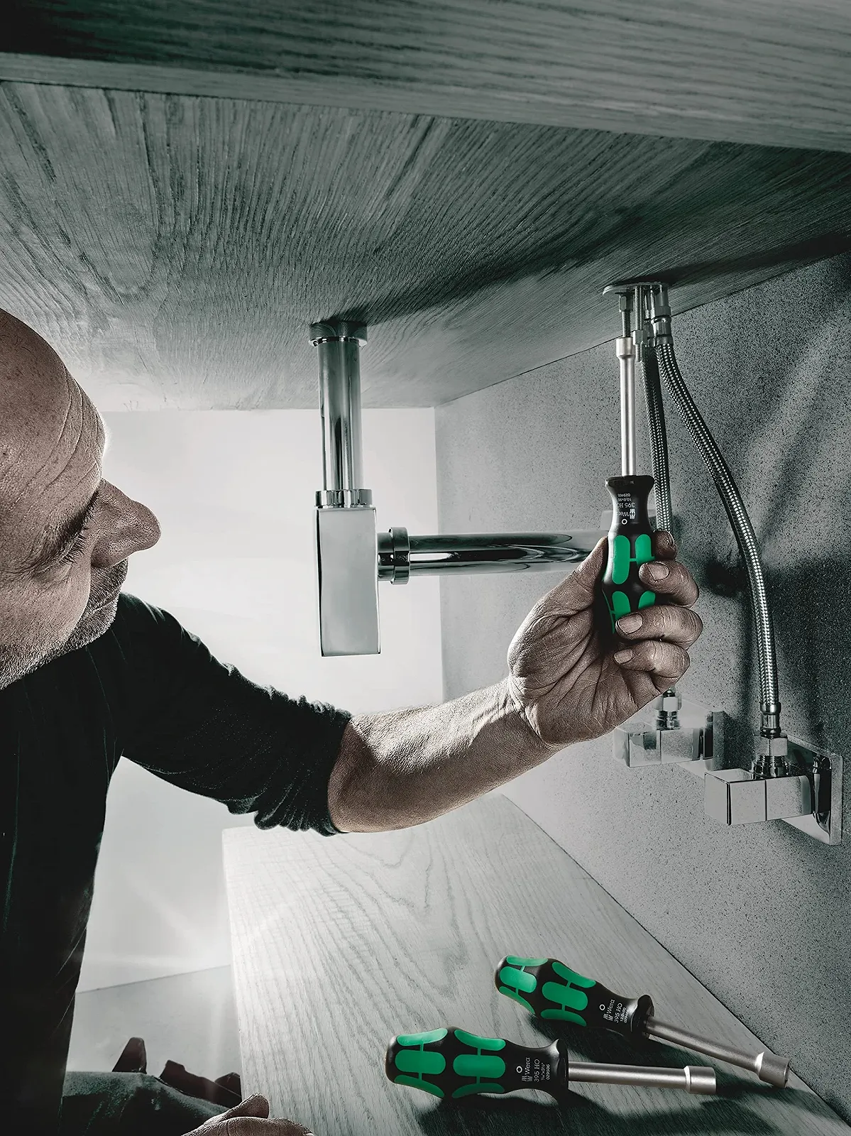 Торцева викрутка Wera 395 HO 05029465001 10.0 x 90 мм Срібляста, фото №5