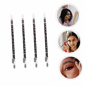 Карандаш CRILSTYLEO 4 штуки двусторонний брови карандаш для глаз кофе synthetic.ua - Фото 1