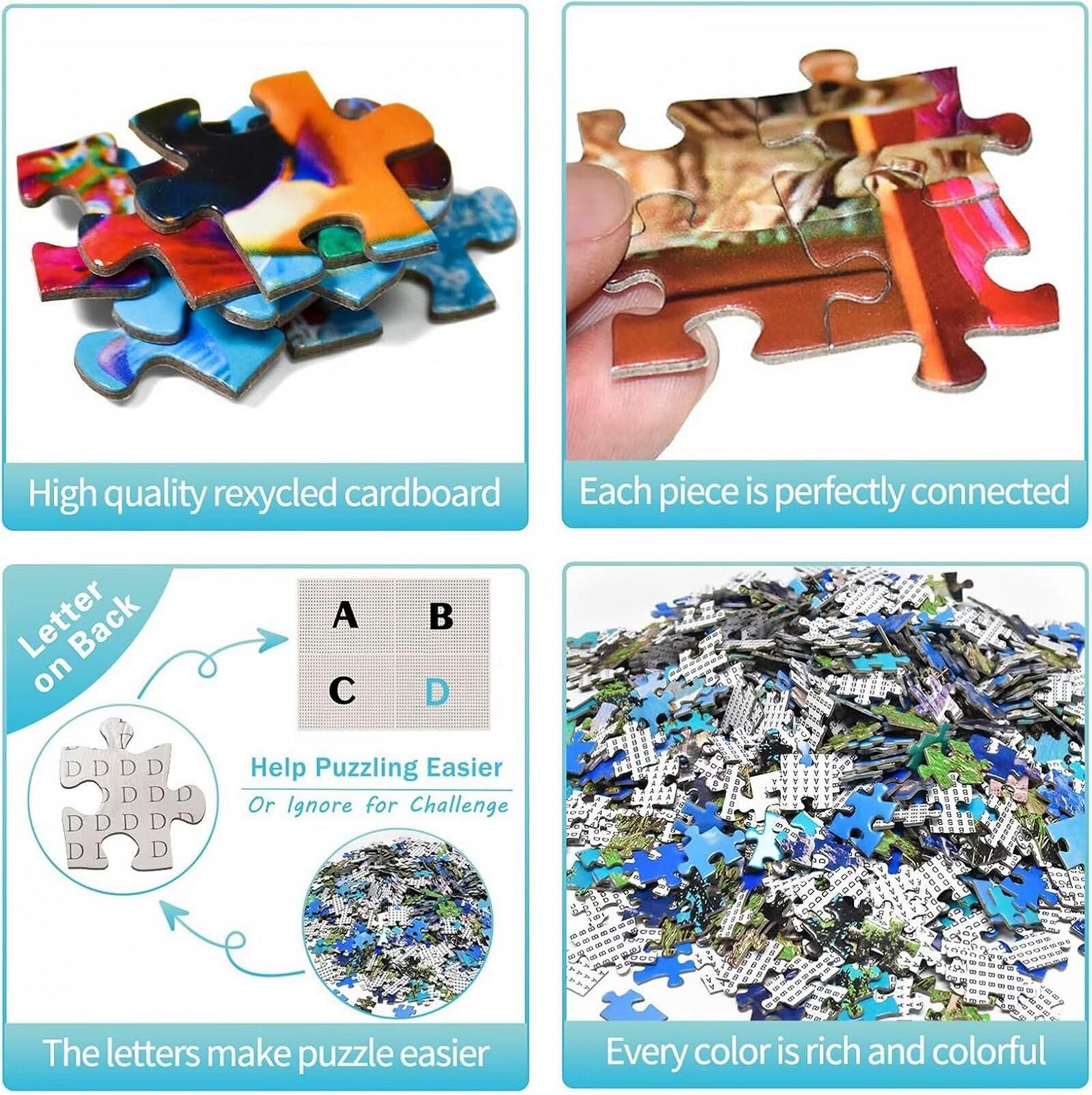 Пазл Jqqhhoyy H-4052 Овца деревянный 1000 деталей 75 x 50 см, фото №4 Пазл Jqqhhoyy H-4052 Овца деревянный 1000 деталей 75 x 50 см, фото №4