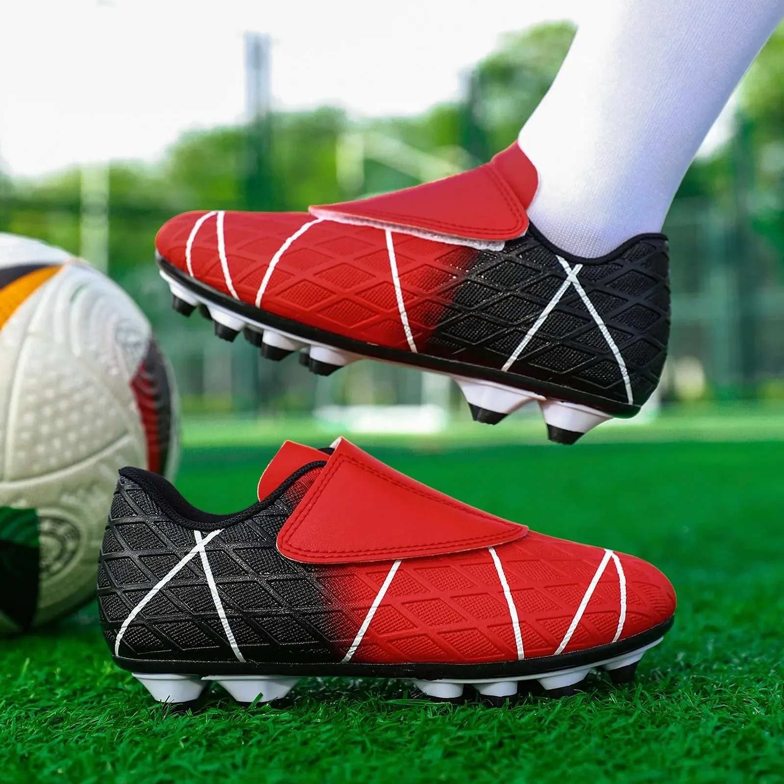 Футбольные Бутсы Детские Профессиональные Футбольные Ботинки Спортивная Тренировочная Обувь Шиповки для Девочек для игры в футбол на открытом воздухе, фото №5 Футбольные Бутсы Детские Профессиональные Футбольные Ботинки Спортивная Тренировочная Обувь Шиповки для Девочек для игры в футбол на открытом воздухе, фото №5