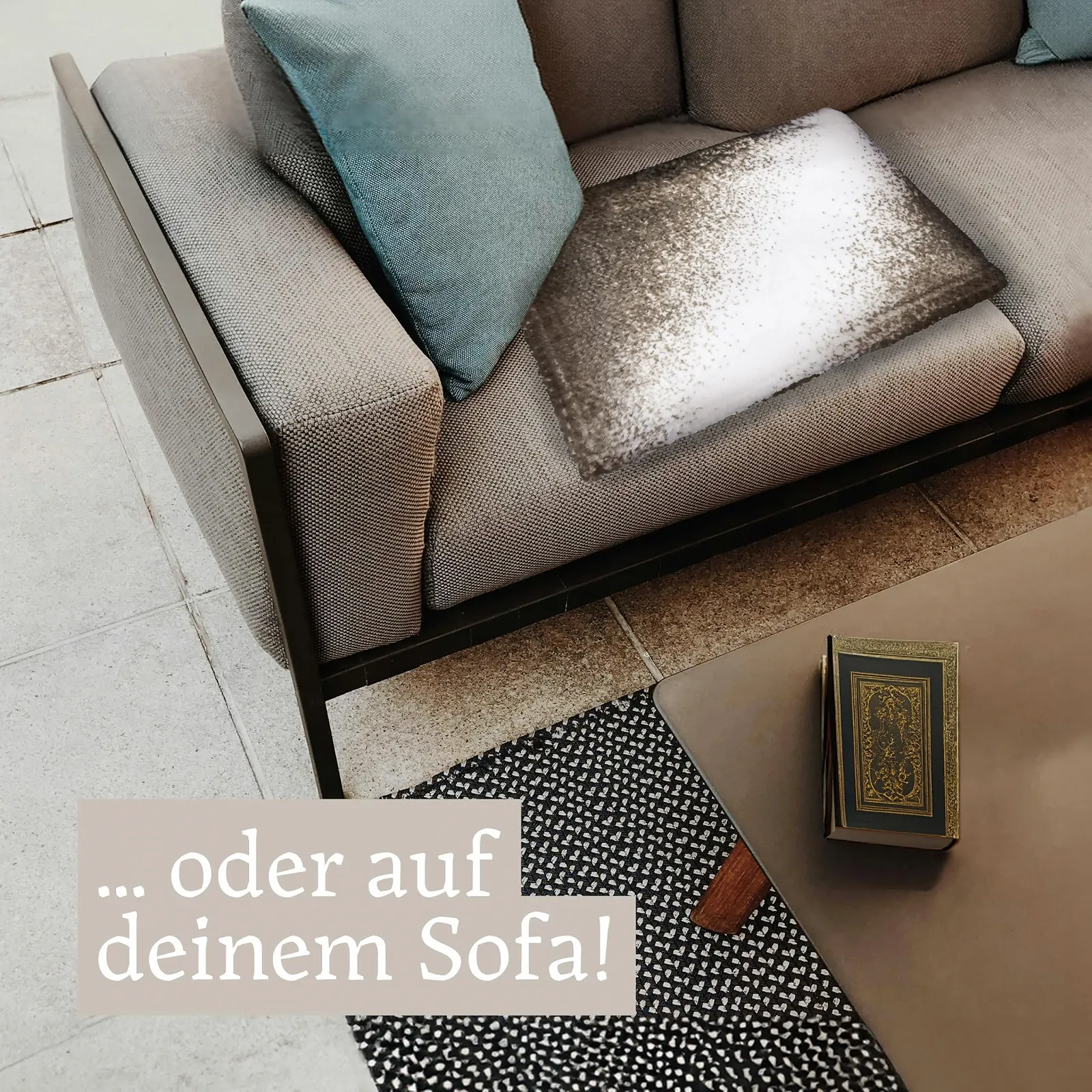 Покривало MiCasa SuCasa Cuddly Коричнева 125 x 150 см, фото №4