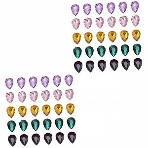 Стрази Скляні Стрази Крапля Води з Кігтями, 100 шт - Фото 1