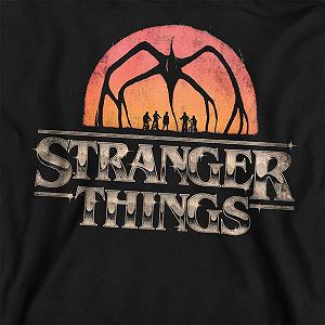 Толстовка Stranger Things Unisex Stranger Things Sunset Logo, Чорна толстовка synthetic.ua - Фото 1