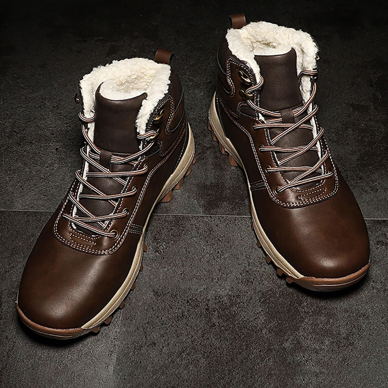 Мужские зимние ботинки Btruely Утепленные, фото №3