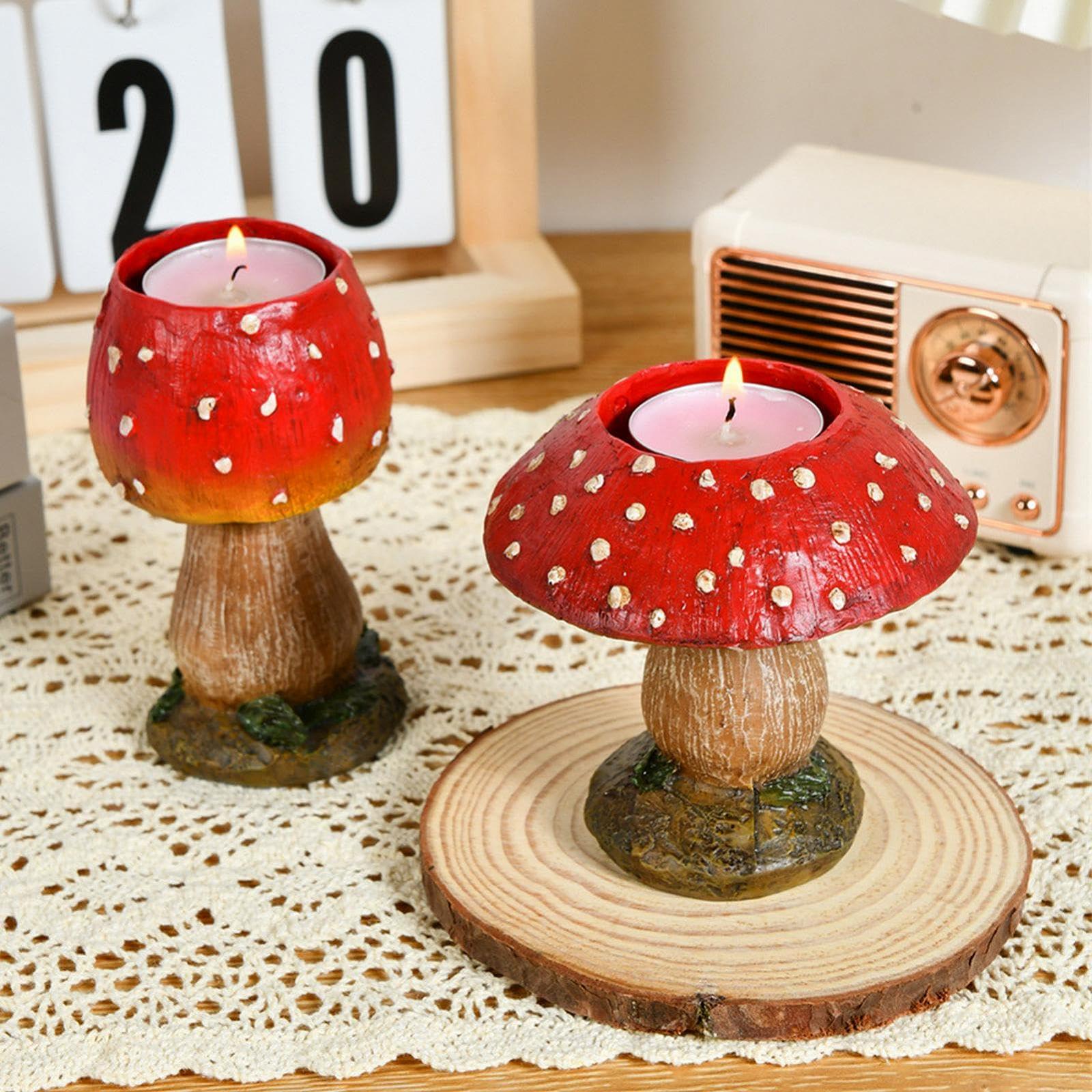 Підсвічник керамічний грибний підсвічник муляж підставка для свічок, фото №4 Підсвічник керамічний грибний підсвічник муляж підставка для свічок, фото №4