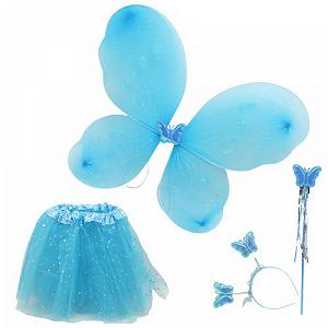 Костюм для праздника Бабочка голубой [tsi221927-TSI] - Фото 1