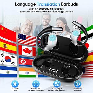 Наушники-переводчики AI 3-в-1, 150 языков AI цена на synthetic.ua - Фото 1 Наушники-переводчики AI 3-в-1, 150 языков AI synthetic.ua - Фото 1