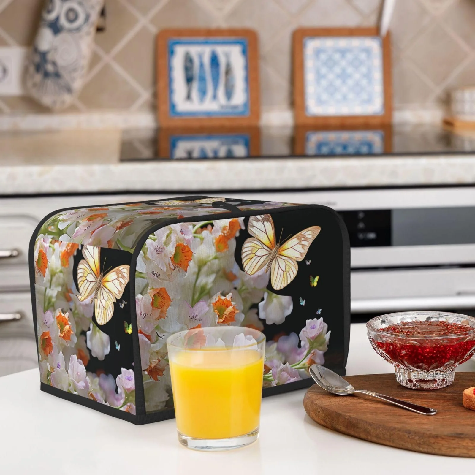 Чохол для тостера на 2 скибки з двома кишенями, фото №4 Чохол для тостера на 2 скибки з двома кишенями, фото №4