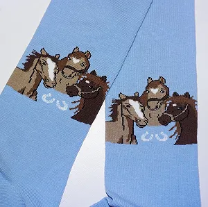 Шкарпетки до коліна Weri Spezials Rider Бавовняні для жінок synthetic.ua - Фото 1