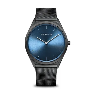 BERING Годинник кварцовий Unisex, 39 мм, корпус з нержавіючої сталі, циферблат, міланський браслет - Фото 1
