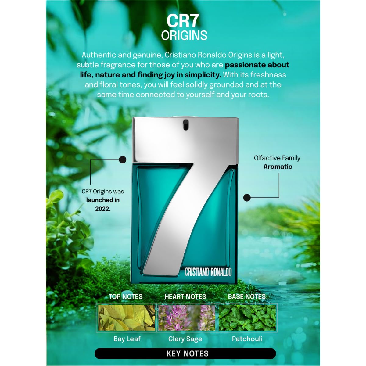 Туалетная вода Cristiano Ronaldo CR7 Origins 30 мл, фото №5 Туалетная вода Cristiano Ronaldo CR7 Origins 30 мл, фото №5