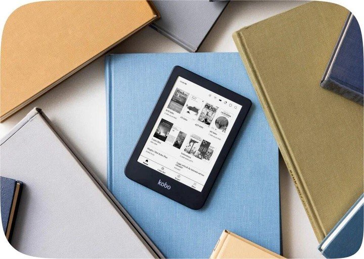 Электронная книга 6" Kobo Clara 2E / 16Gb / Linux / Wi-Fi / Bluetooth / Цветной сенсорный E-Ink экран (1448 x 1072) / Настраиваемая яркость / Влагозащищенность IPX8 / До 3 недель работы от батареи / Синяя, фото №5