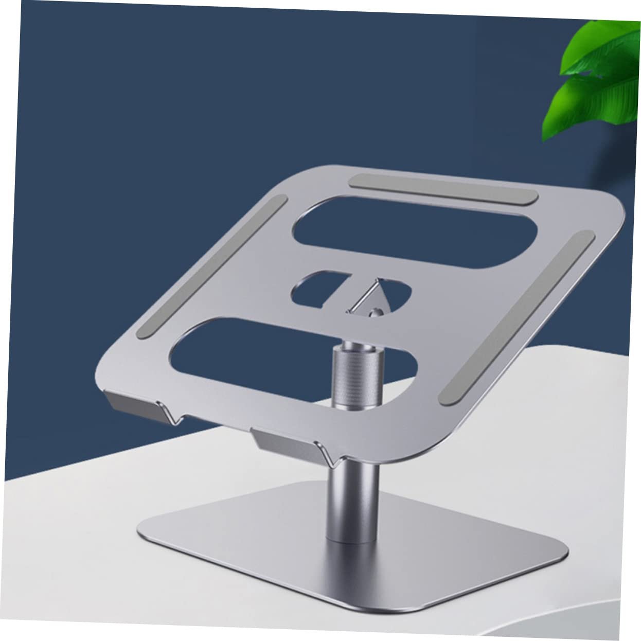 Подставка для ноутбука Holibanna Портативная, складная, регулируемая по высоте, эргономичная осанка, воздухопроницаемая конструкция для рассеивания тепла, фото №7 Подставка для ноутбука Holibanna Портативная, складная, регулируемая по высоте, эргономичная осанка, воздухопроницаемая конструкция для рассеивания тепла, фото №7