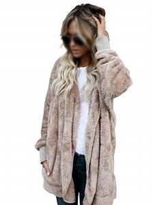 Жіноча Куртка QLXYYFC Плюшева - Фото 1