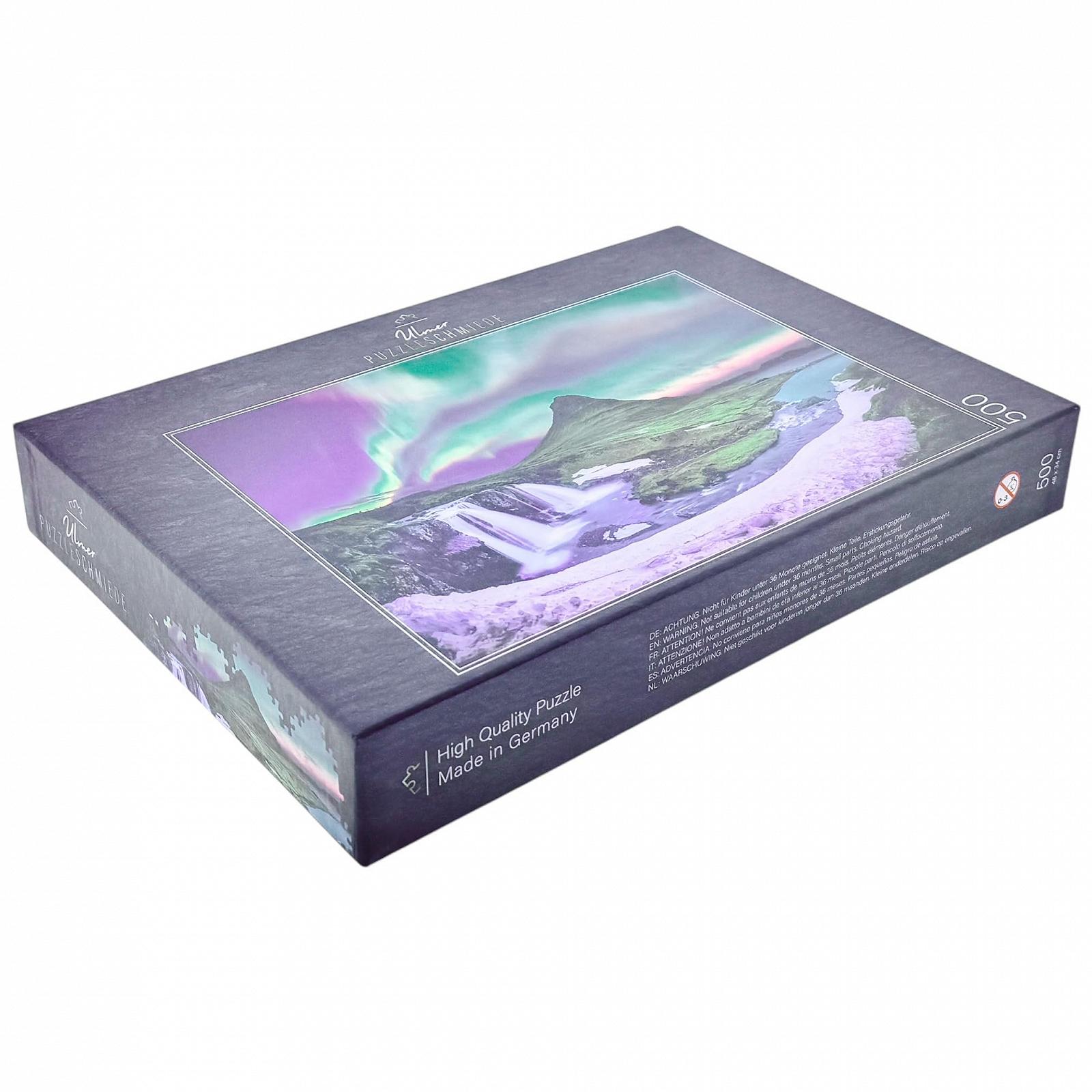 Пазл Ulmer Puzzleschmiede Mountain & Light Iceland 500 деталей, фото №6