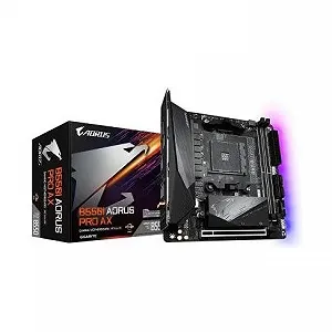 Купить Материнская плата GIGABYTE B550I AORUS PRO AX - Фото 1 Материнская плата GIGABYTE B550I AORUS PRO AX - Фото 1
