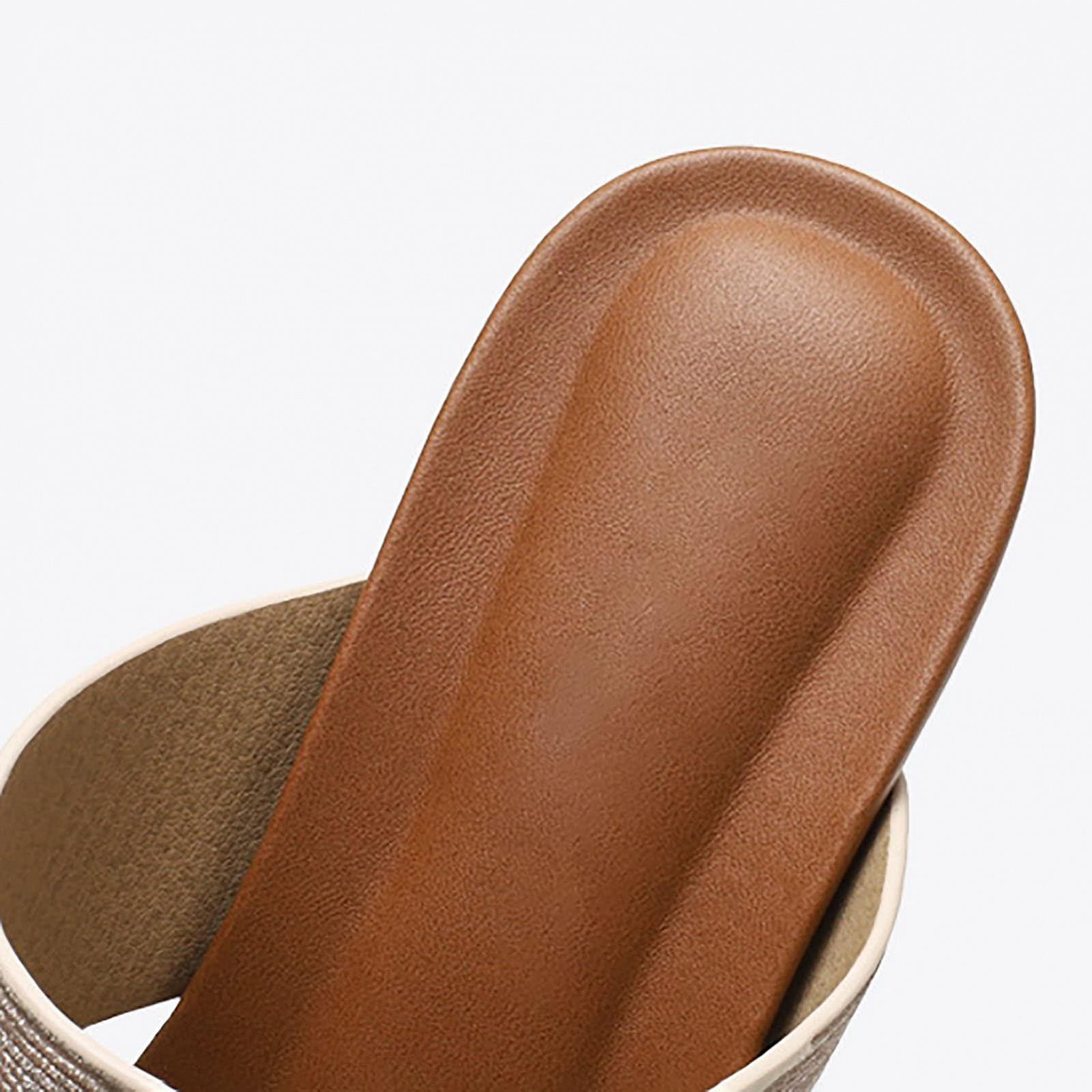 Шлепанцы Женские Толстая Подошва, фото №4