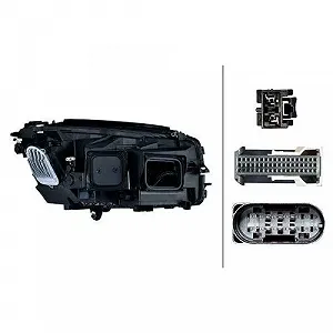 Фара HELLA 1EX 354 877-171 для MERCEDES-BENZ, левая synthetic.ua - Фото 1